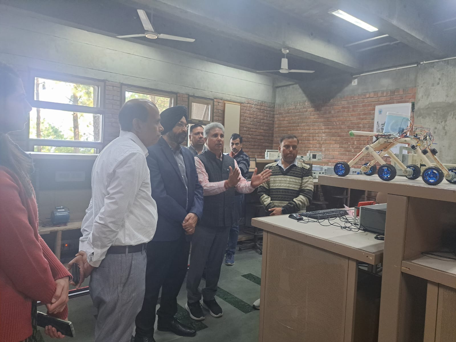 Visit of officials from KFCL on 8th Nov 2023